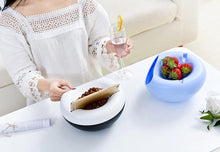 Load image into Gallery viewer, Plastic snack bowl with fruit bowl and mobile phone bracket
