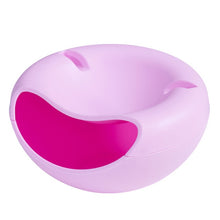 Load image into Gallery viewer, Plastic snack bowl with fruit bowl and mobile phone bracket
