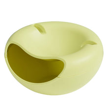 Load image into Gallery viewer, Plastic snack bowl with fruit bowl and mobile phone bracket
