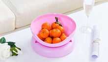 Load image into Gallery viewer, Plastic snack bowl with fruit bowl and mobile phone bracket
