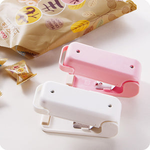 portable heat sealer for plastic bags