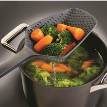 Load image into Gallery viewer, Cooking scoop vegetable strainer nylon spoon large colander
