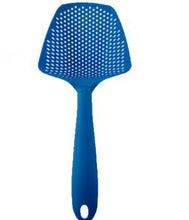 Load image into Gallery viewer, Cooking scoop vegetable strainer nylon spoon large colander
