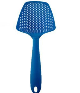 Cooking scoop vegetable strainer nylon spoon large colander