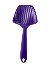 Load image into Gallery viewer, Cooking scoop vegetable strainer nylon spoon large colander
