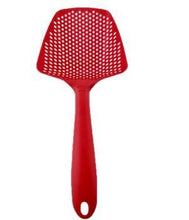 Load image into Gallery viewer, Cooking scoop vegetable strainer nylon spoon large colander
